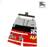 burberry shorts homme pas cher luxe fashion style summer swimwear rouge